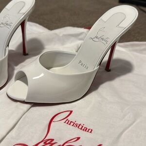Christian Louboutin me dolly. Worn ONCE!